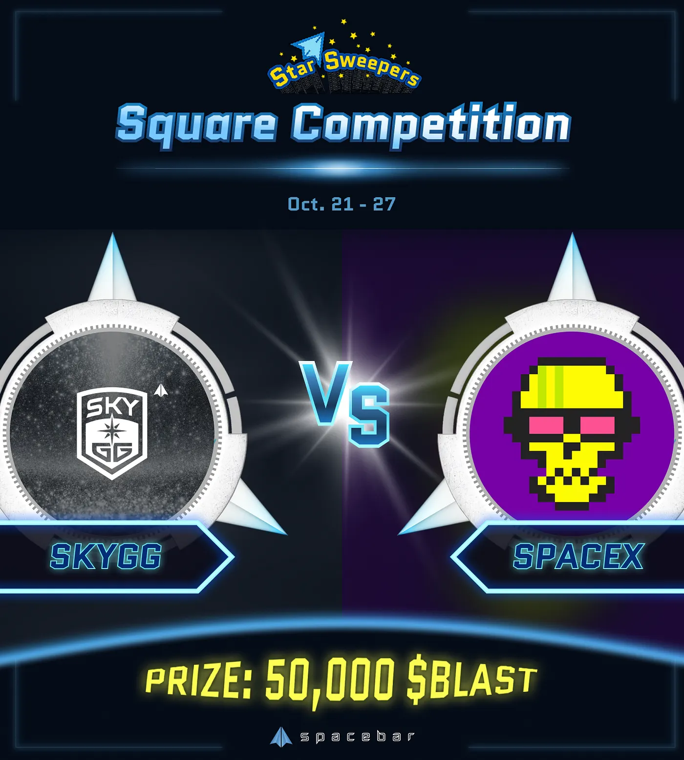 Star Sweepers Square Competition