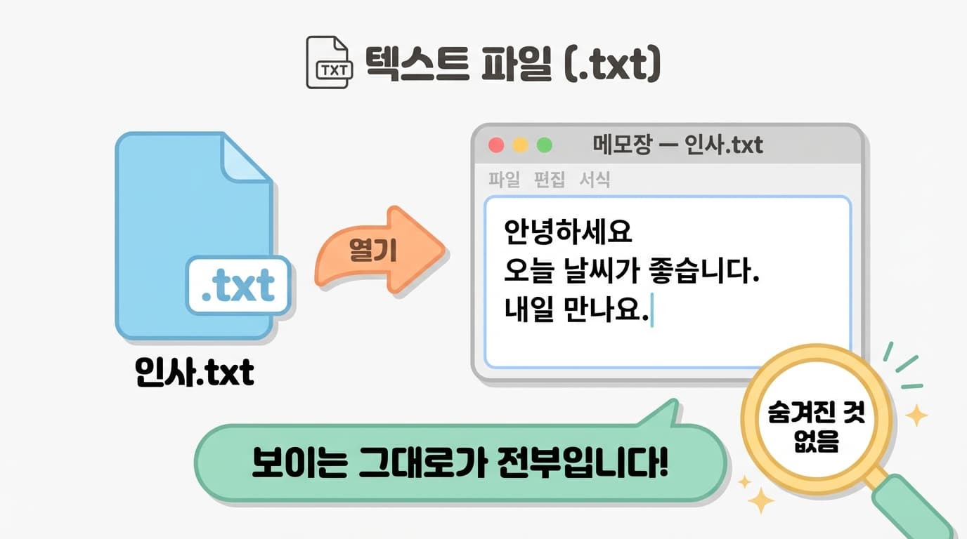 텍스트 파일 내부