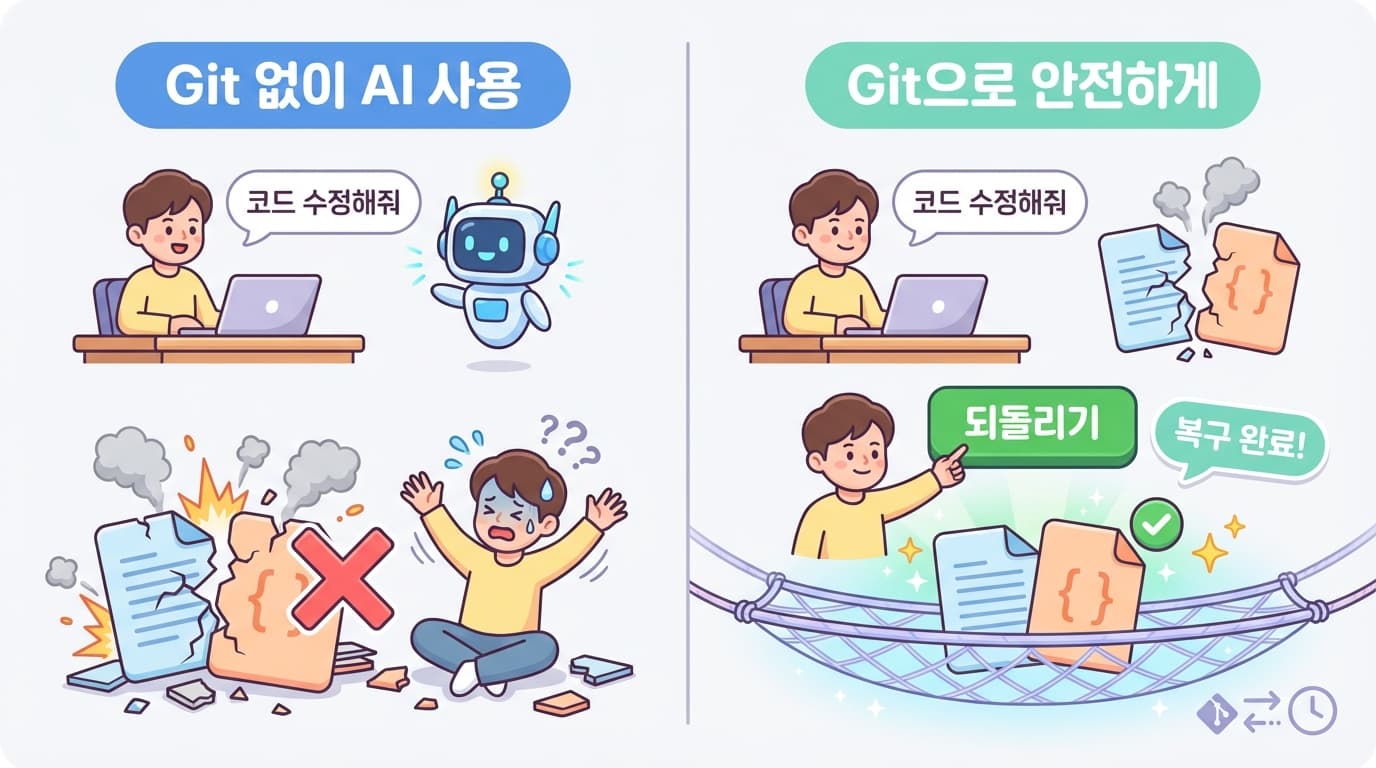 AI + Git 안전망