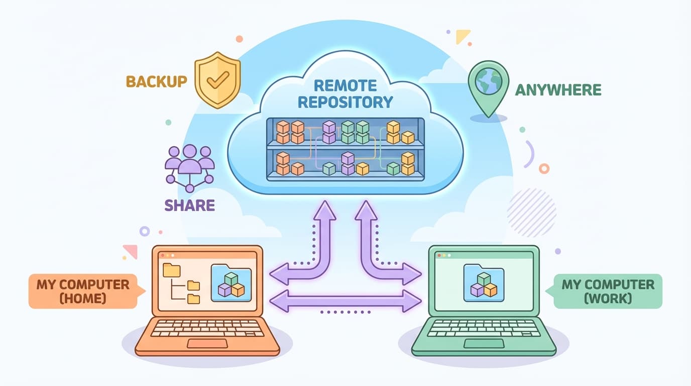 Remote = Cloud Repository
